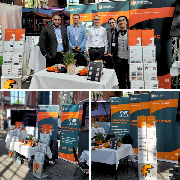 Messestand von Fangmann Energy Services auf der DGMK 2025